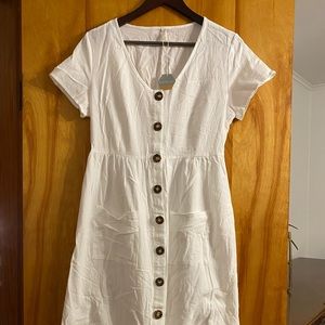 Pinkblush Maternity midi dress with pockets